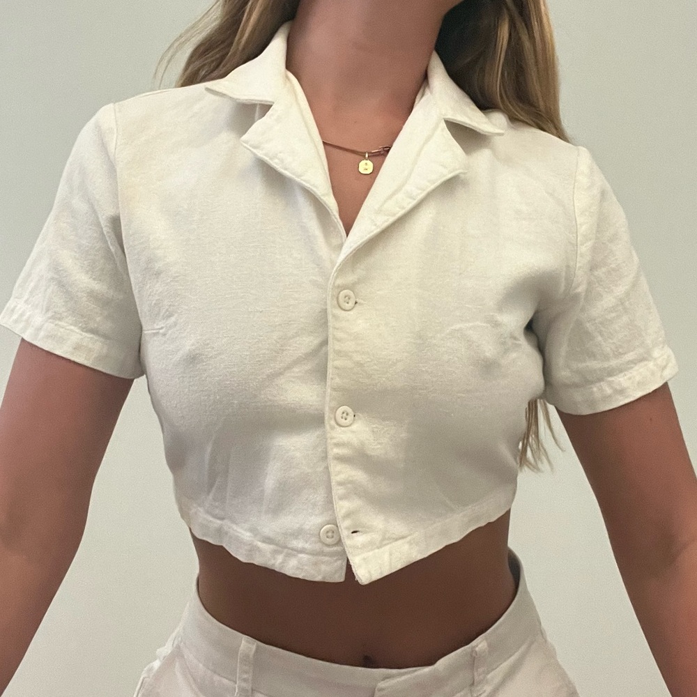 Linen Brandy Meville one size collared